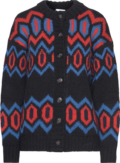 Ganni | Chunky Graphic Wool Knit | M Ganni | Chunky Graphic Wool Knit | M
