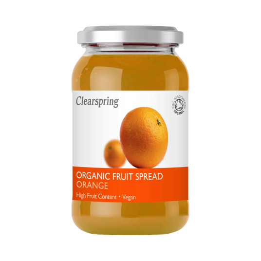 Clearspring økologisk appelsinsyltetøy 280 g Clearspring økologisk appelsinsyltetøy 280 g