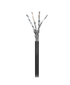 MicroConnect - Samlet kabel - 100 m - SFTP, PiMF - CAT 6 - innendørs, utendørs - svart MicroConnect - Samlet kabel - 100 m - SFTP, PiMF - CAT 6 - innendørs, utendørs - svart
