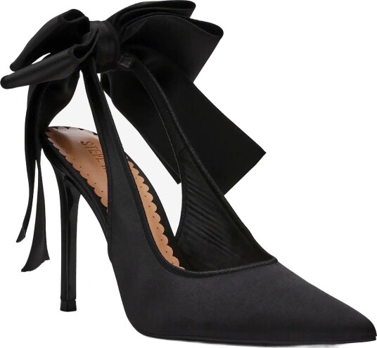 Steve Madden Teacup BLACK SATIN 37