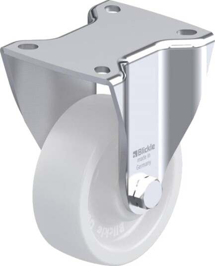 Blickle 75812 Bh-Spo 100G-1 Fast Hjul, Hjuldiameter 100 Mm, Bæreevne (Maks.) 500 Kg, 1 Stk.