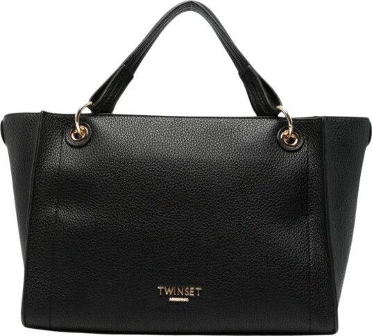 Twinset Dame Vesker Svart ONE SIZE,