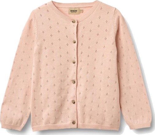 Wheat Knit Cardigan Maia Pink 122