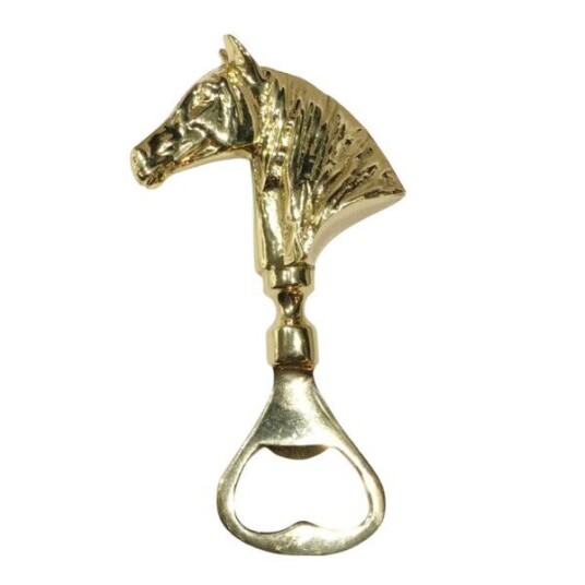 Culinary Concepts Horse Head flaskeåpner gull