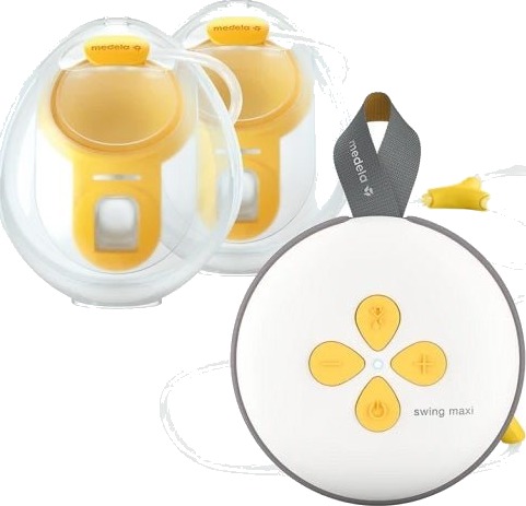 Medela Elektrisk Brystpumpe - Håndfri - Dobbelt - Swing Maxi - Medela - OneSize - Brystpumpe
