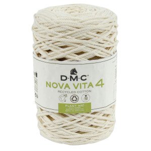 DMC Nova Vita 4 Garn Unicolor 01 DMC Nova Vita 4 Garn Unicolor 01