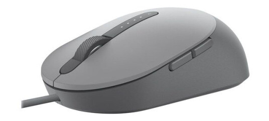 Dell Mobile Wireless Mouse - MS3320W - Titan Gray - Mus - Optisk - 3 knapper - Grå