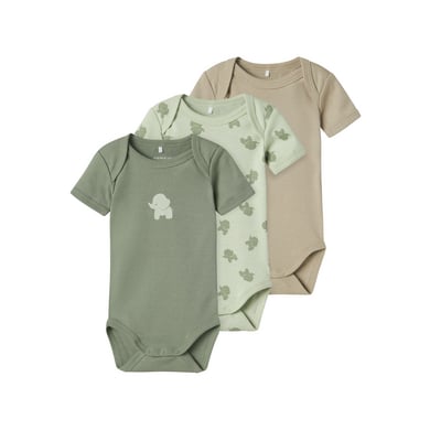 Name It Kortermet body 3-pakning Sea Foam Name It Kortermet body 3-pakning Sea Foam
