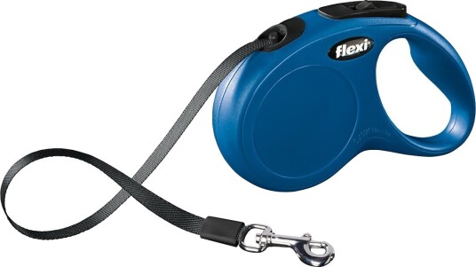 Flexi Classic Uttrekkbart Hundebånd S 5m Blå - Maks 15 kg Flexi Classic Uttrekkbart Hundebånd S 5m Blå - Maks 15 kg