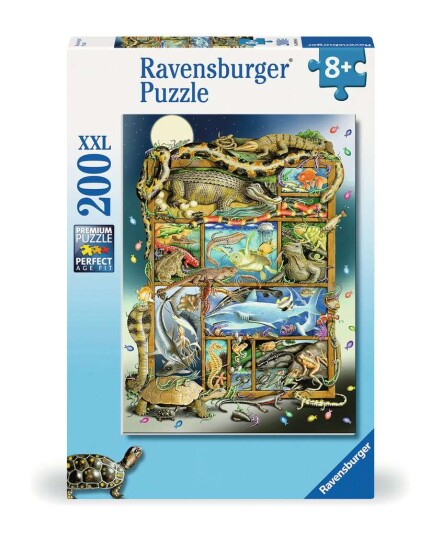 Ravensbruger Puzzle Fish And Reptile Menagerie 200p Ravensbruger Puzzle Fish And Reptile Menagerie 200p