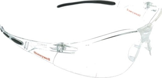 Honeywell Vernebriller Klar 1015370 Vernebriller A800 Med Klar Linse Vlt=92% Laget Av Polykarbonat Ripebestandig Belegg Gjennomsiktig Innfatning. 1015370