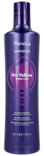 Fanola Wonder No Yellow Shampoo Softness And Shine 350 ml Fanola Wonder No Yellow Shampoo Softness And Shine 350 ml