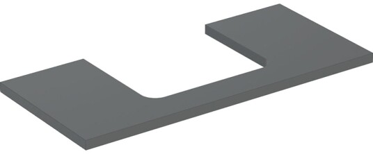 Geberit One 505.284.00.3 Benkeplate 105 cm Lava