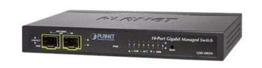PLANET 8-Port GE + 2-Port SFP Managed Desktop Swit (4711605280082) PLANET 8-Port GE + 2-Port SFP Managed Desktop Swit (4711605280082)