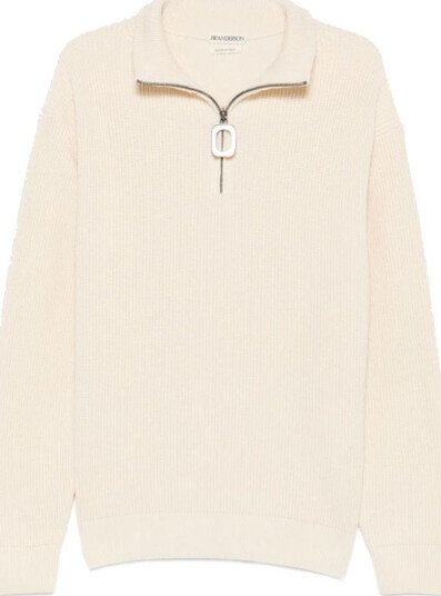 JW Anderson Herre Strikkevarer Beige M, JW Anderson Herre Strikkevarer Beige M,