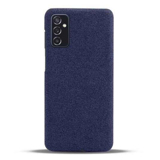 INCOVER Samsung Galaxy M52 (5G) KSQ Stoff Plast Deksel - Blå