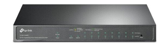 TP-Link TL-SG1210MPE 10-Port Gigabit Easy Smart Switch with 8-Port PoE+ (123W) (6935364052669)