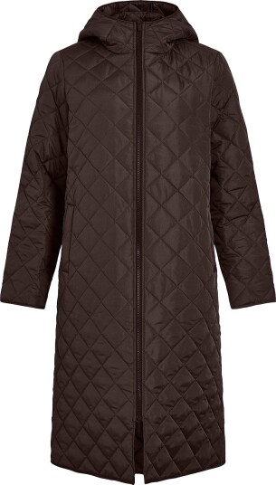 Vila Kåpe viTate L/S Hooded Brun