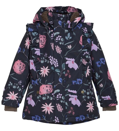 En Fant Jacket W. Frills Aop - Multi/patterned - 104
