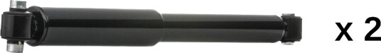 RIDEX 854S20780 Støtdemper