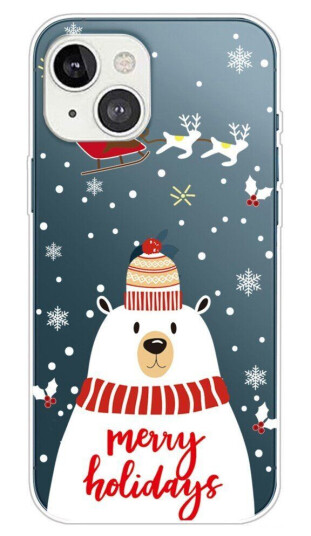 INCOVER iPhone 14 Plus TPU Plast Jul Deksel - Isbjørn