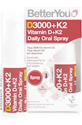 K2 Betteryou Vitamin D + K2 Oral Spray K2 Betteryou Vitamin D + K2 Oral Spray
