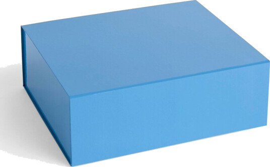 HAY Colour Storage M boks med lokk 29,5 x 35 cm Sky blue