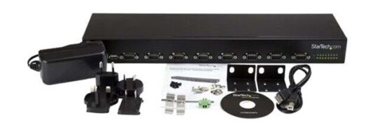 StarTech.com 8 Port USB to Serial Adapter Hub - USB to RS232 Daisy Chain