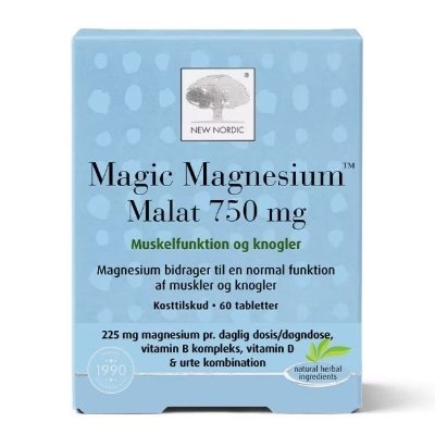 Magic Magnesium™ Malate 60 tabletter Magic Magnesium™ Malate 60 tabletter