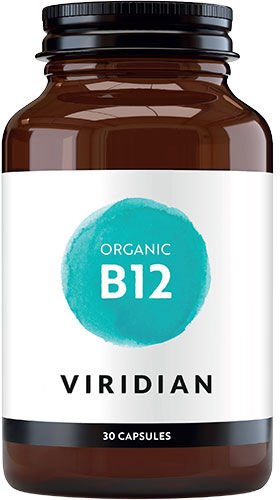 Viridian Nutrition B12 vitamin kapsler Økologisk 30 Kapslar Viridian Nutrition B12 vitamin kapsler Økologisk 30 Kapslar