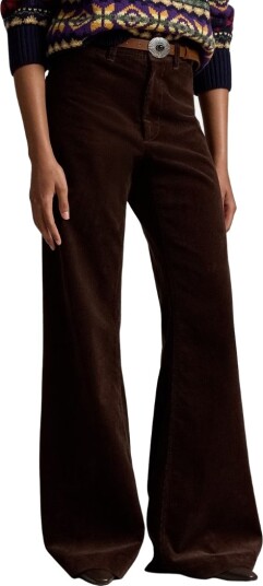 Polo Ralph Lauren 14 Wale Str Crdry Wvn Pants Brown 36