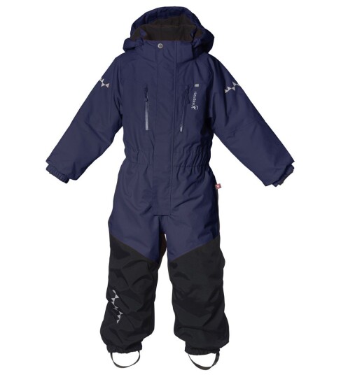 Isbjörn of Sweden Kids' Penguin Snowsuit 122, Navy