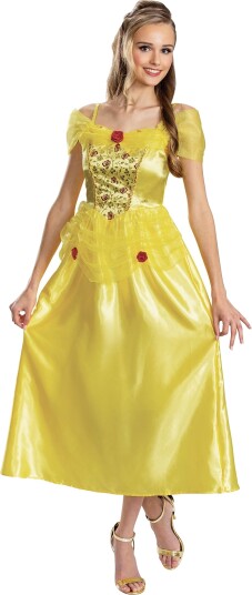 Jakks Pacific Disguise Disney Belle Kjole Kostyme Medium 158359B-EU