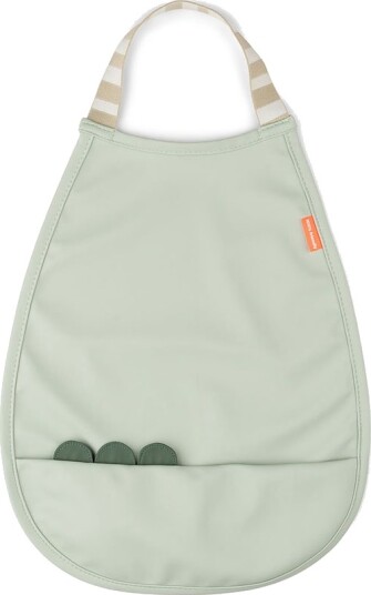 Done by Deer Pull-Over Bib Croco Green - Green - ONE SIZE