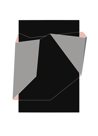 Grå kappe II av PaperArt