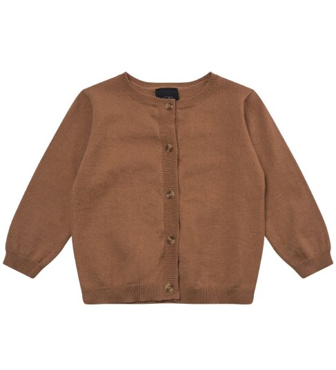 Sofie Schnoor Baby and Kids Lowasb Cardigan - Brown - 92/98