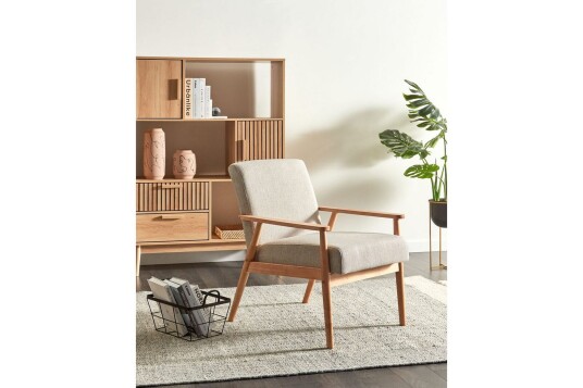 Lenestol Esrum Grå/lyst tre Polyester Grå/lyst tre Polyester Lenestol Esrum Grå/lyst tre Polyester Grå/lyst tre Polyester