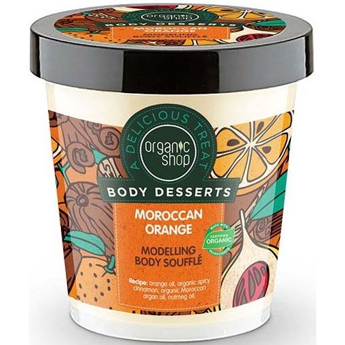 Organic Shop Modelling Body Soufflé Moroccan Orange 450 ml Organic Shop Modelling Body Soufflé Moroccan Orange 450 ml