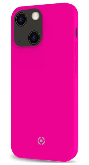 Celly Cromo Myk Gummi Etui Iphone 13 Fluo Pink