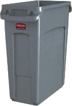 Affaldsbeholder Slim Jim 60 Ltr. Grå