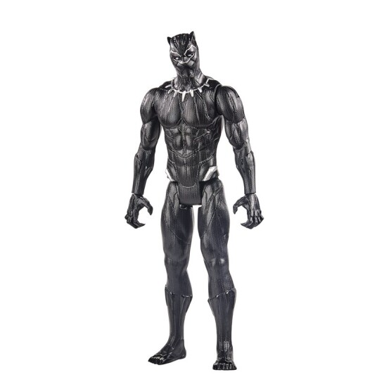 Marvel Titan Hero Black Panther Figur 30 cm i Svart Marvel Titan Hero Black Panther Figur 30 cm i Svart