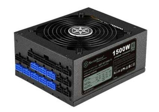 SilverStone Strider Titanium ST1500-TI Strømforsyning (PSU) - 1500 Watt - 135 mm - 80 Plus Titanium sertifisert