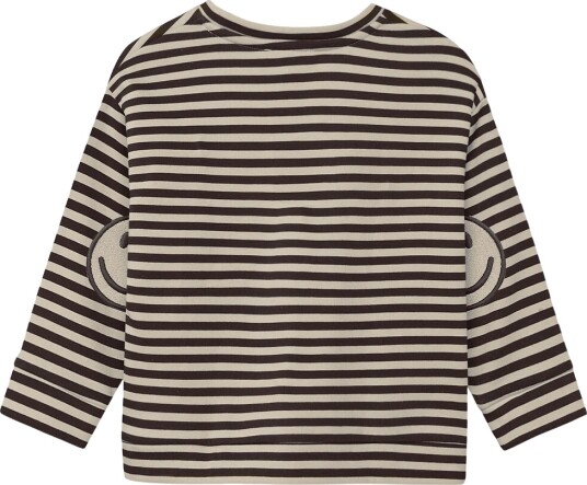Fliink Collegegenser Alvin Kaffebønne/sandskall Fliink 92 Collegegenser Beige Brun Hvit