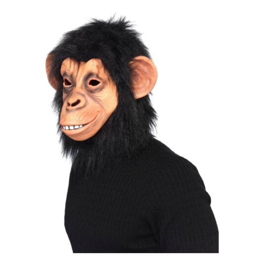 Smiffys Sjimpanse Maske - One size