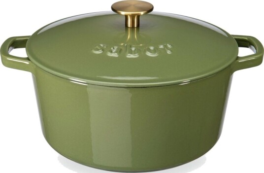 Sabor Støpejernsgryte 4,4L forever olive