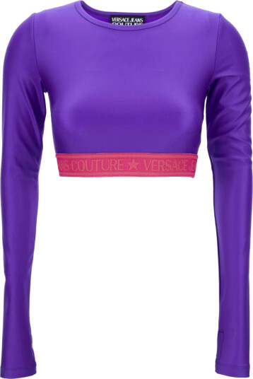 Versace Jeans Couture Dame Topper Lilla S,