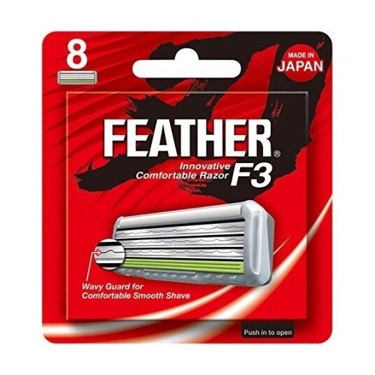 Feather F3 rakblad 8 p