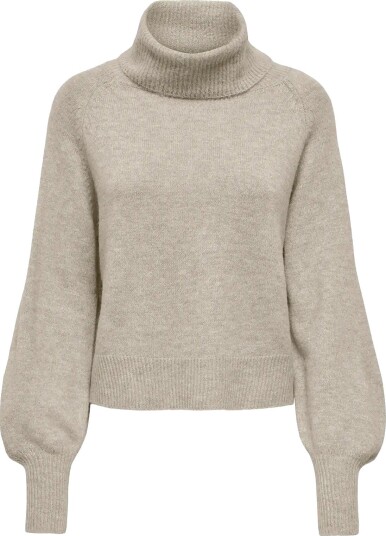 ONLY Onlolivia Ls Roll Neck Cc Knt   HUMUS   XS