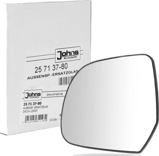 Speilglass ytterspeil JOHNS 25 71 37 80