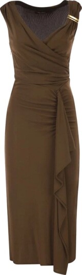 Max Mara Dame Kjoler Brun M, Max Mara Dame Kjoler Brun M,